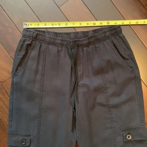 Velvet Heart Black Tencel Jogger Style Baggy Cargo Pants Size XS - Picture 12 of 16